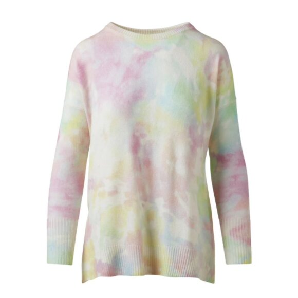 NEW! Kinross | Dreamscape Easy Crew Cashmere Sweater - Picture 9 of 12